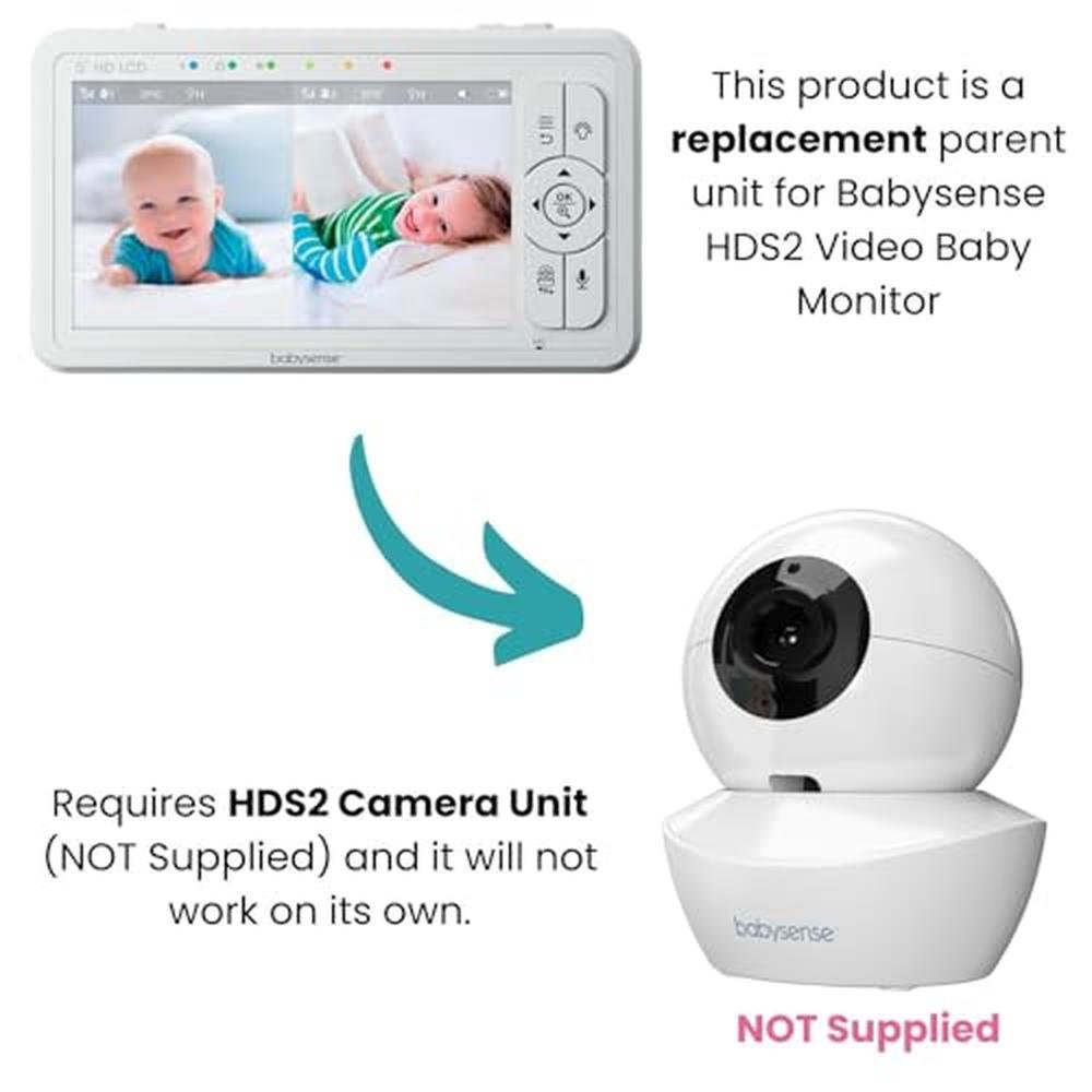 Unit Babysense: Babysense Parent Unit for HDS2 Video Baby – In Use