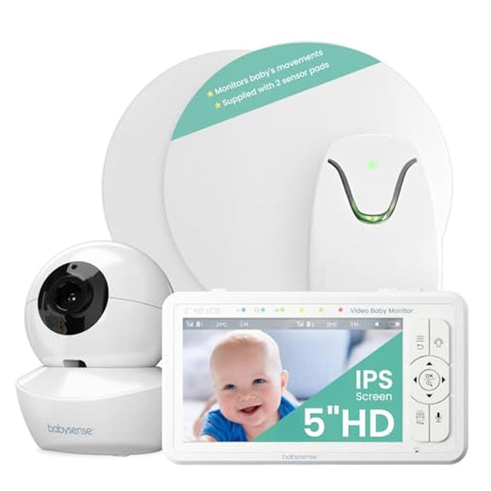 Sleep Baby: Babysense True Sleep HD Video Baby Monitor with – Front View