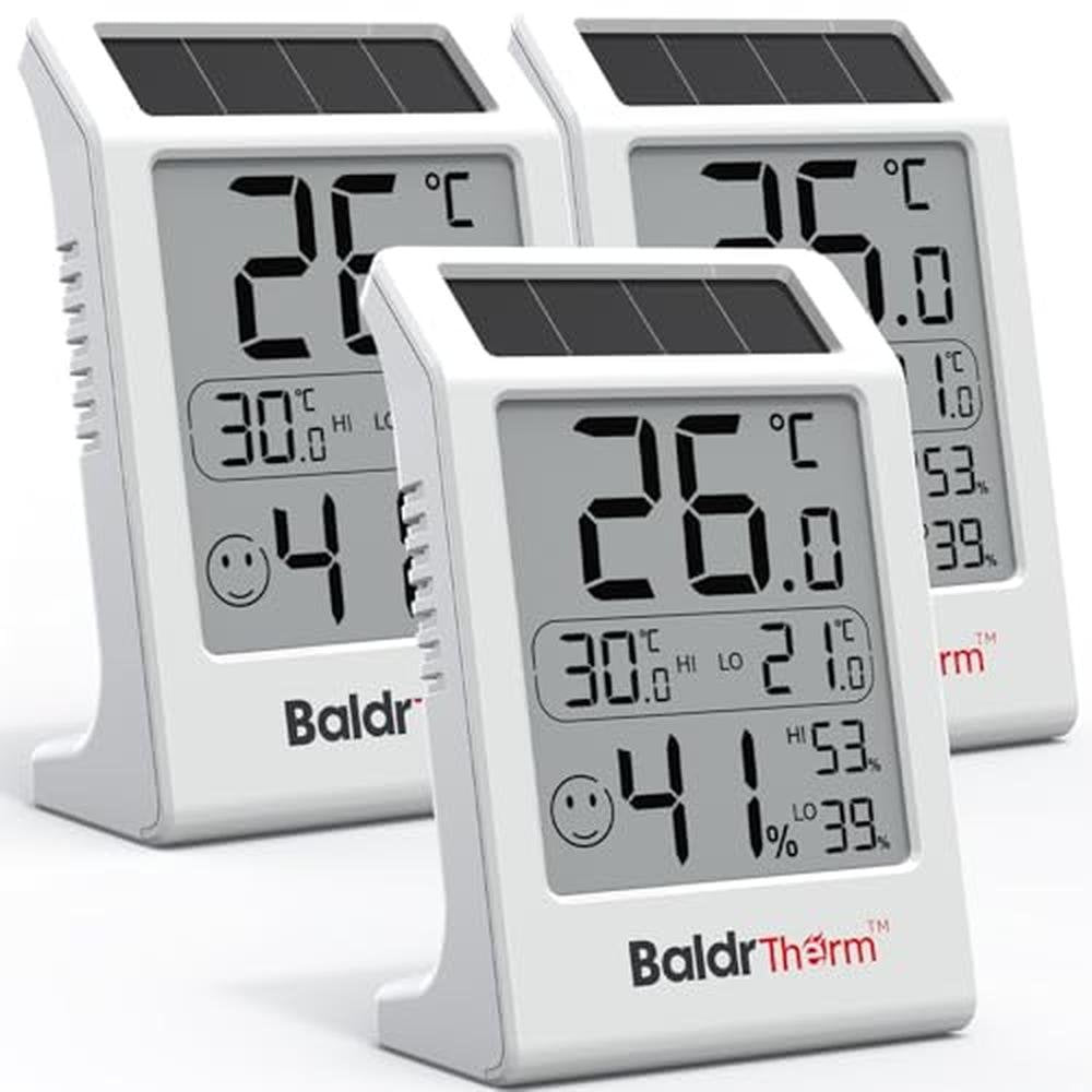 Room Baldrtherm: Baldrtherm Indoor Thermometer – Front View