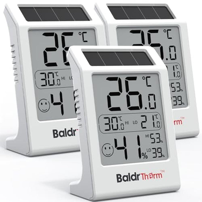 Room Baldrtherm: Baldrtherm Indoor Thermometer – Front View