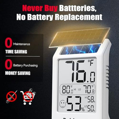 Room Baldrtherm: Baldrtherm Indoor Thermometer – Side View