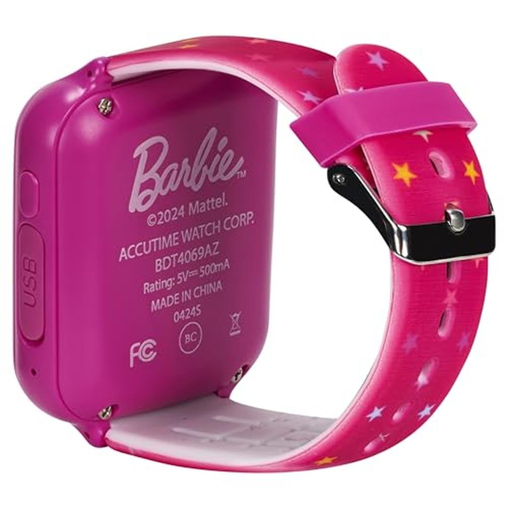 Barbie Kids Smart Watch: Interactive Touchscreen with Games – In Use