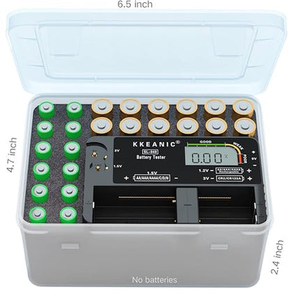 Battery Tester: Professional Digital Battery Checker with – In Use