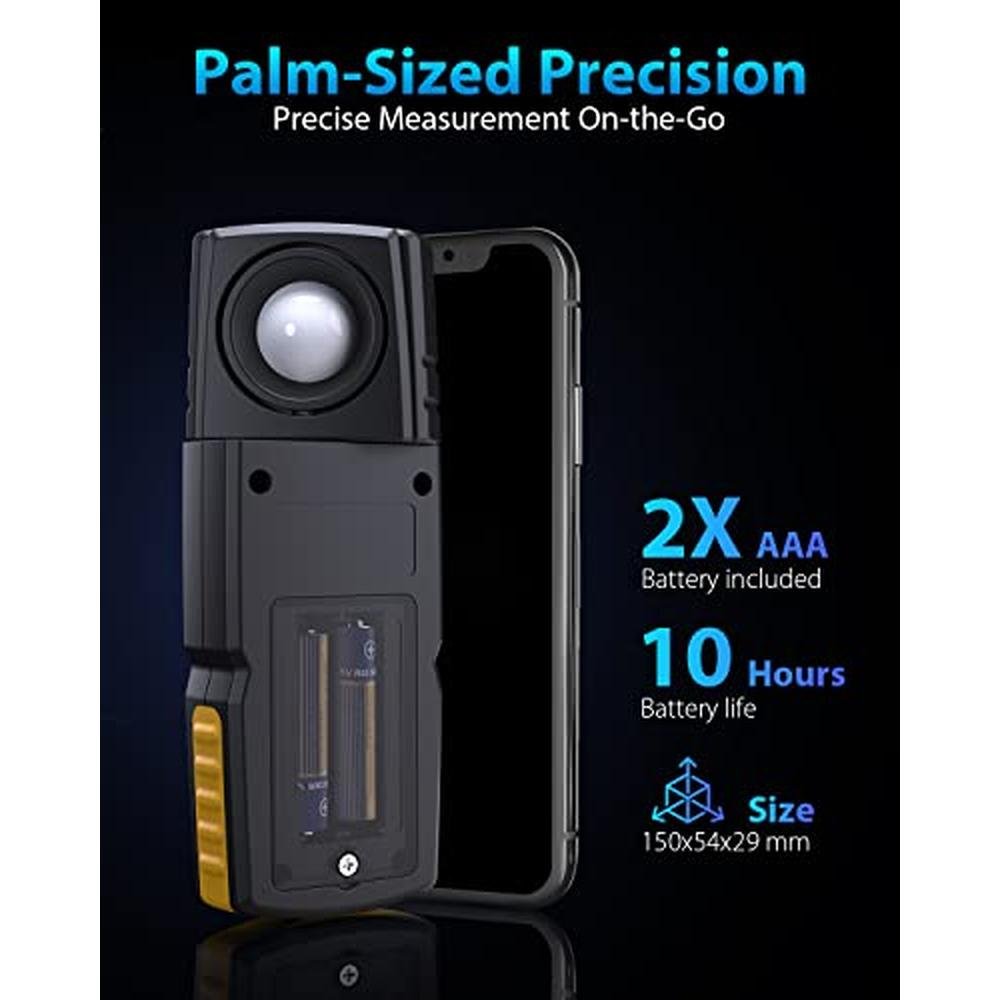Meter Benetech: Benetech Digital Illuminance Light Meter – Packaging
