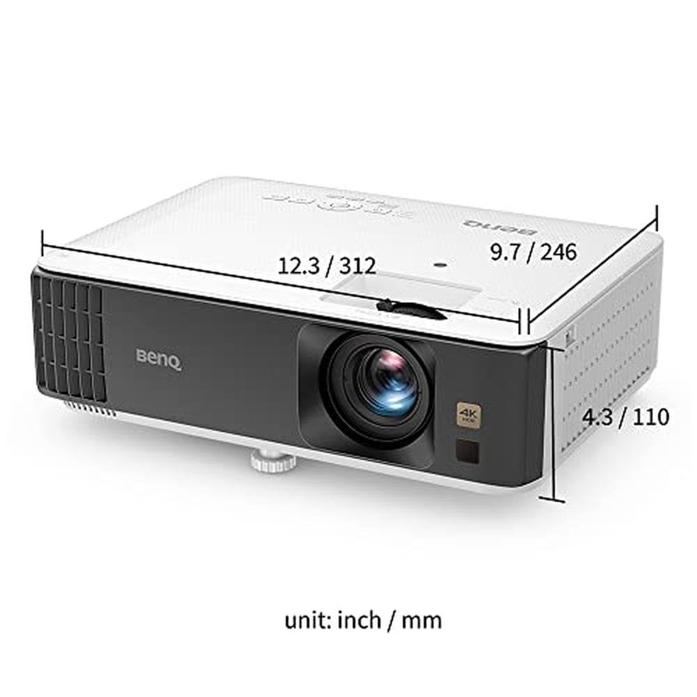 BenQ TK700: 4K Gaming Projector with HDMI 2.0 – Side View