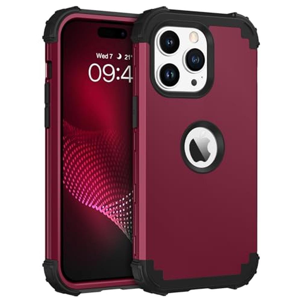 Bentoben Compatible: iPhone 15 Pro Max Phone Case – Front View