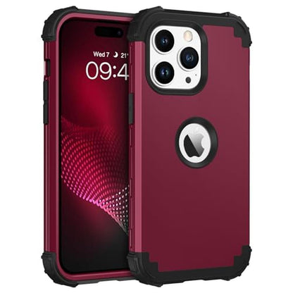 Bentoben Compatible: iPhone 15 Pro Max Phone Case – Front View
