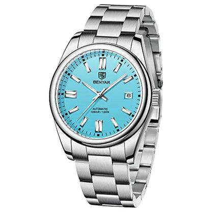 Benyar Classic: Benyar Men's Automatic Mechanical Watch – Front View