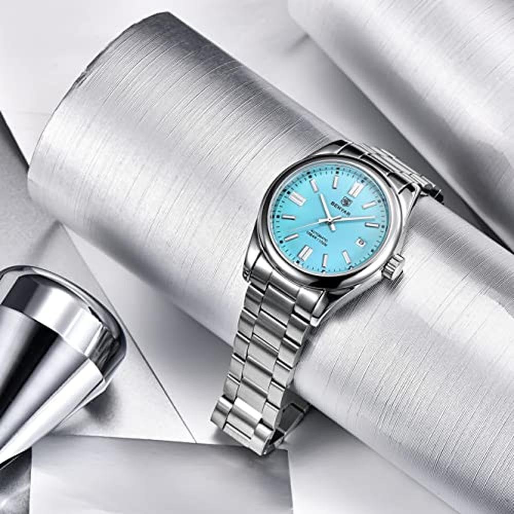 Benyar Classic: Benyar Men's Automatic Mechanical Watch – Side View