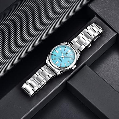 Benyar Classic: Benyar Men's Automatic Mechanical Watch – Close-up Detail