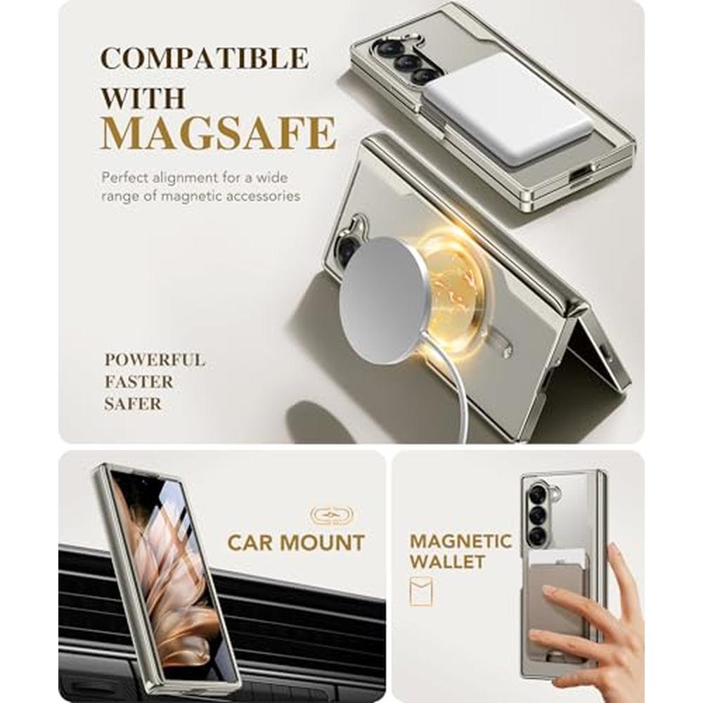 Fold Case: BERFY Galaxy Z Fold 7 Clear Plating Design – Packaging