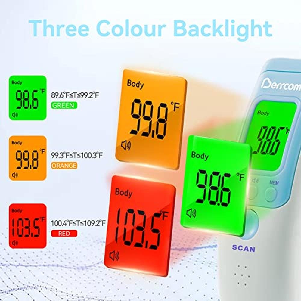 Fever Berrcom: Berrcom Forehead Thermometer JXB-183 – Side View