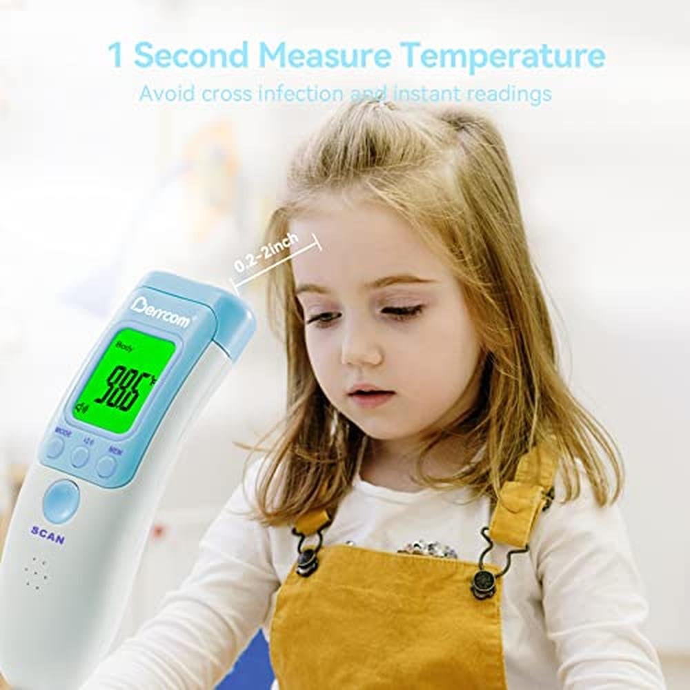 Fever Berrcom: Berrcom Forehead Thermometer JXB-183 – Close-up Detail