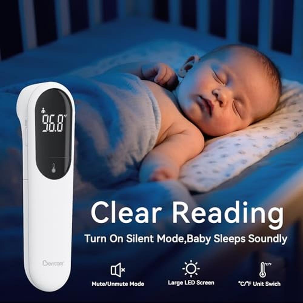 Berrcom No-Touch Forehead Thermometer – In Use