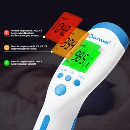 Fever Berrcom: Berrcom Non-Contact Infrared Forehead – Side View