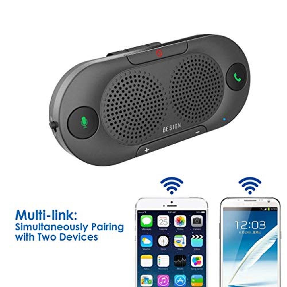 Car Speakerphone: Besign BK06 Bluetooth 5.0 with Visor Clip – Packaging