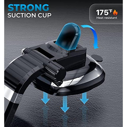 Phone Car Mount: Bestrix SmartClamp Dashboard Cell Phone – Close-up Detail