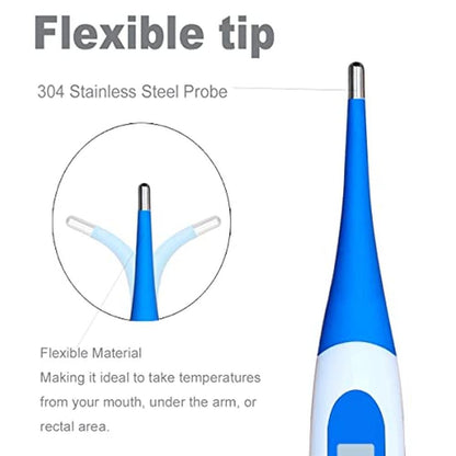 Thermometer Bestwya: BESTWYA Oral Thermometer Digital Fever – Close-up Detail