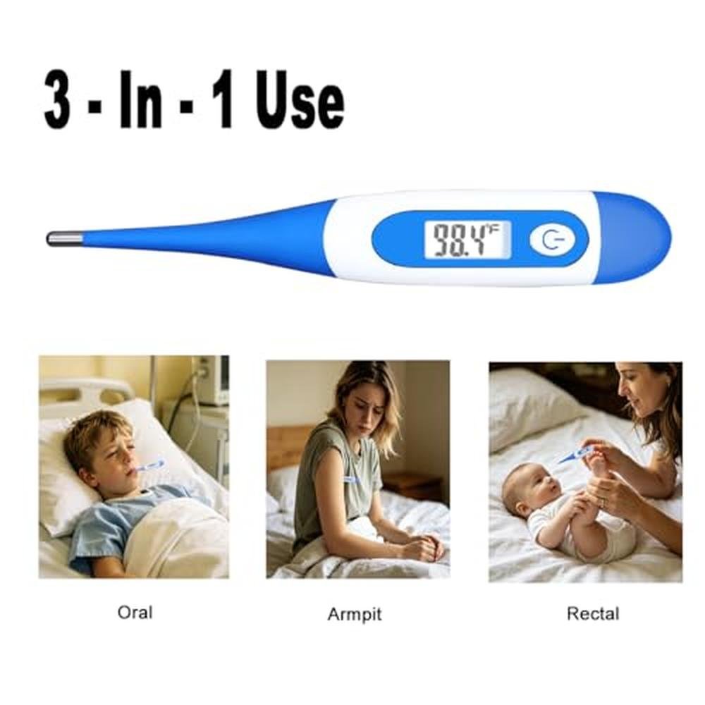 Thermometer Bestwya: BESTWYA Oral Thermometer Digital Fever – In Use