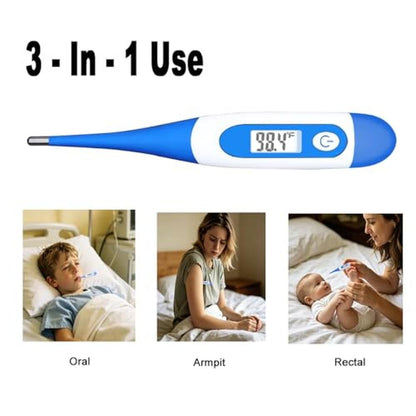 Thermometer Bestwya: BESTWYA Oral Thermometer Digital Fever – In Use