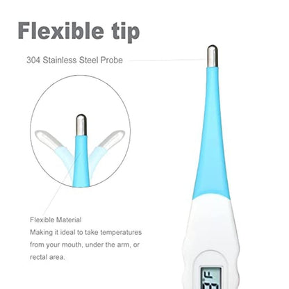 Oral Thermometer: BESTWYA Digital Thermometer for Oral – Side View