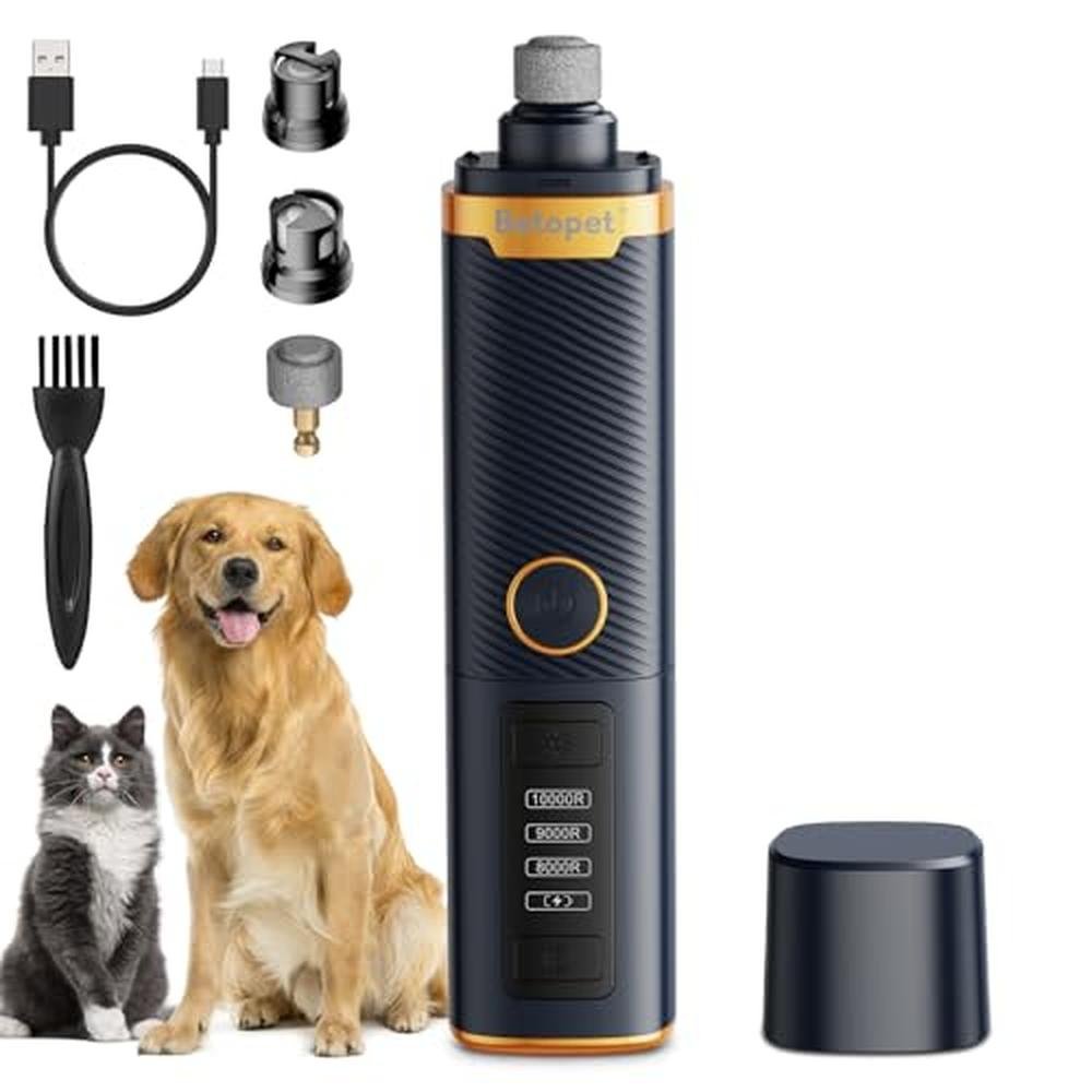 Nail Dog Grinder: BETOPET Upgraded 3-Speed Professional Dog – Front View