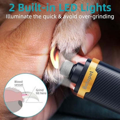 Nail Dog Grinder: BETOPET Upgraded 3-Speed Professional Dog – Packaging