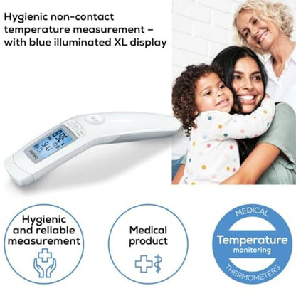 Beurer Forehead Thermometer: Beurer FT90 High-Accuracy – Side View