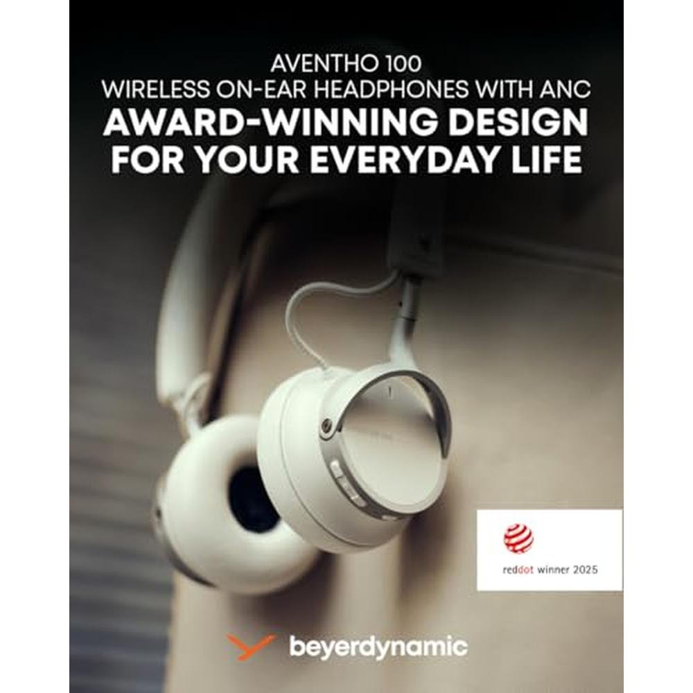 beyerdynamic AVENTHO 100 Premium On Ear Wireless Bluetooth – In Use