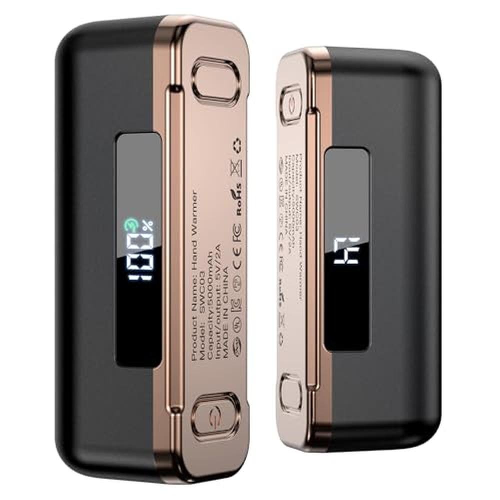 Hand Warmers: BEYYON Rechargeable Magnetic Electric Hand – Front View