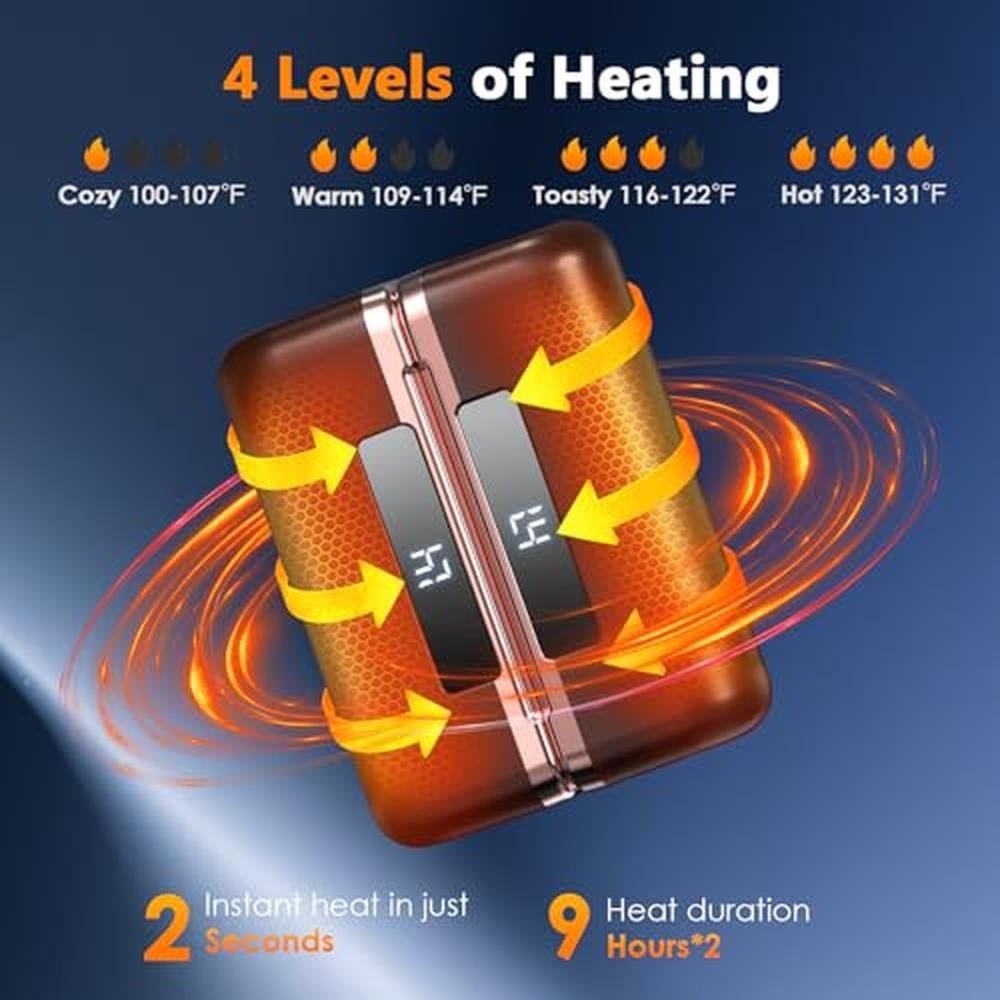 Hand Warmers: BEYYON Rechargeable Magnetic Electric Hand – Side View