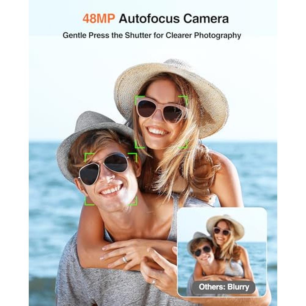 Camera Digital: Bifevsr 4K Digital Camera with Viewfinder – Close-up Detail
