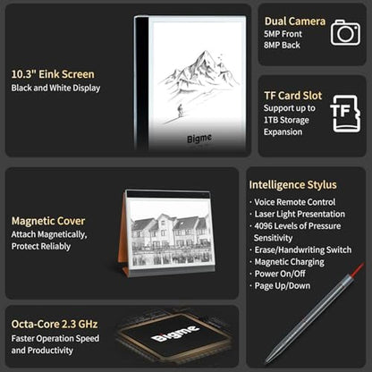 Ink Tablet: Bigme inkNoteS 10.3 E-ink Tablet 4G 64GB – In Use