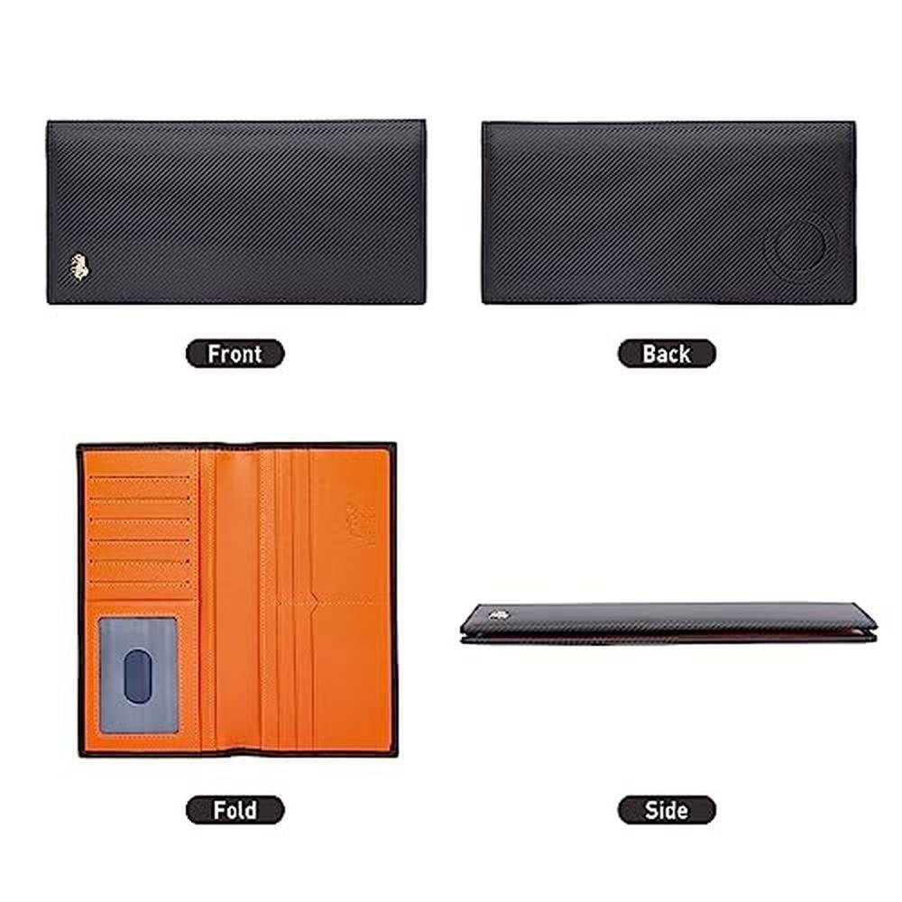 BISON DENIM RFID Bifold Wallets Slim Credit Card Wallet – Packaging