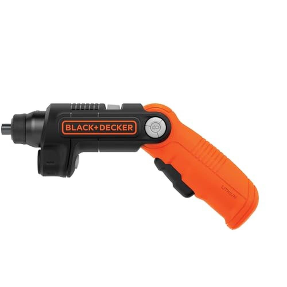 Screwdriver Black: Black Decker Cordless Screwdriver with – Close-up Detail