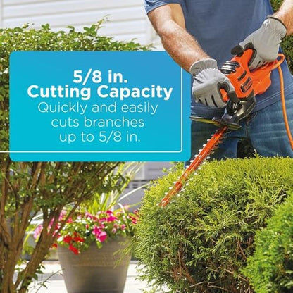 Black Decker Electric Hedge Trimmer – Close-up Detail