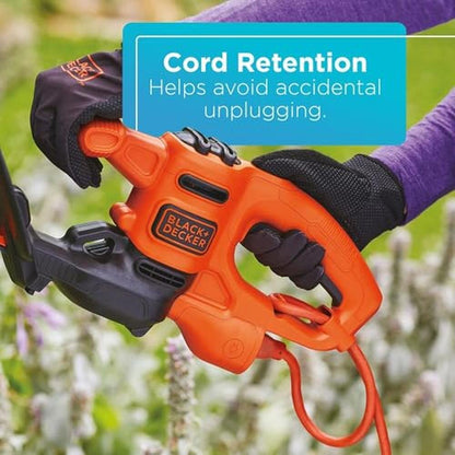 Black Decker Electric Hedge Trimmer – In Use