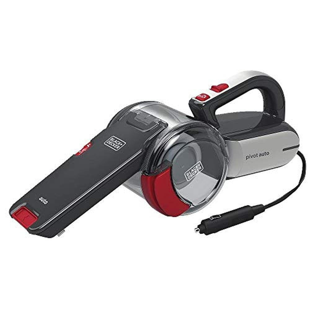 Black Decker Pivot Vac 12V DC Car Handheld Vacuum – Front View