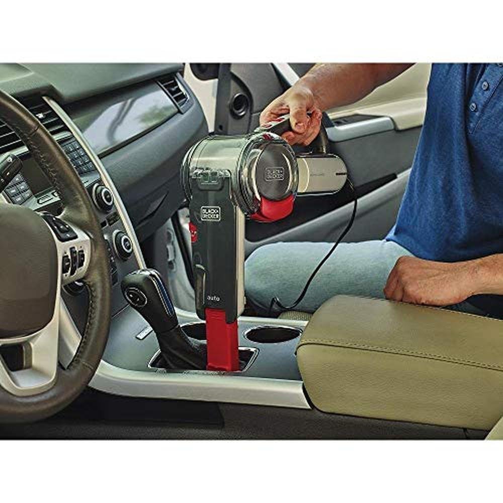 Black Decker Pivot Vac 12V DC Car Handheld Vacuum – Close-up Detail
