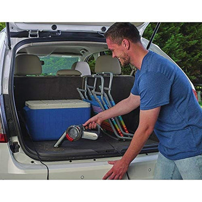 Black Decker Pivot Vac 12V DC Car Handheld Vacuum – In Use