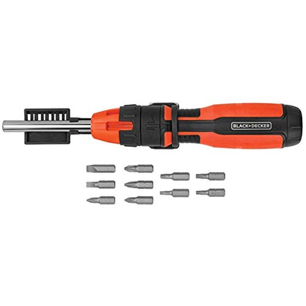 Black Decker Ratcheting Screwdriver – Front View