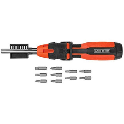 Black Decker Ratcheting Screwdriver – Front View