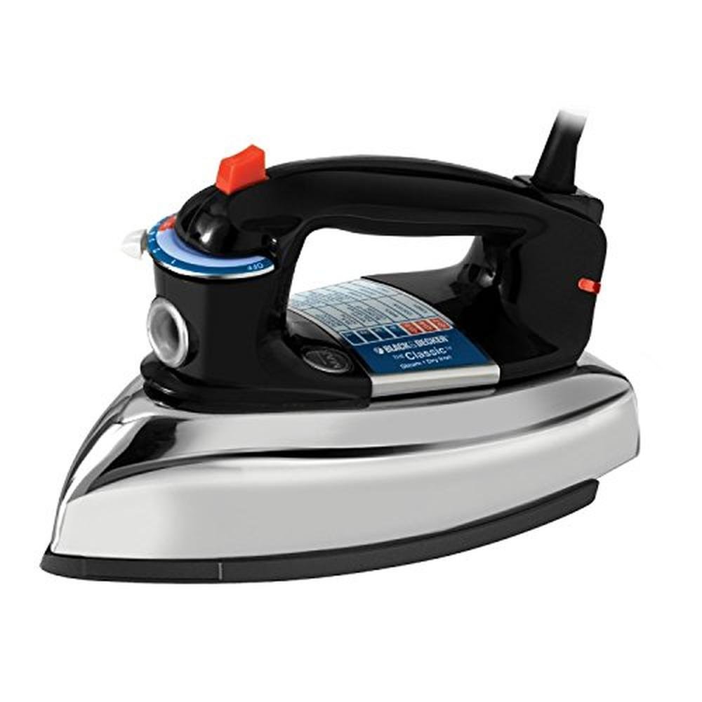 Black Decker The Classic Iron F67E-T – Front View