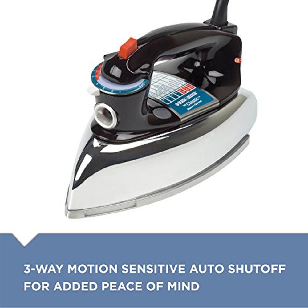 Black Decker The Classic Iron F67E-T – In Use