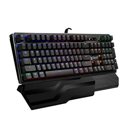 Gaming Keyboard: Bloody Gaming B975 Light Strike Optical – Front View