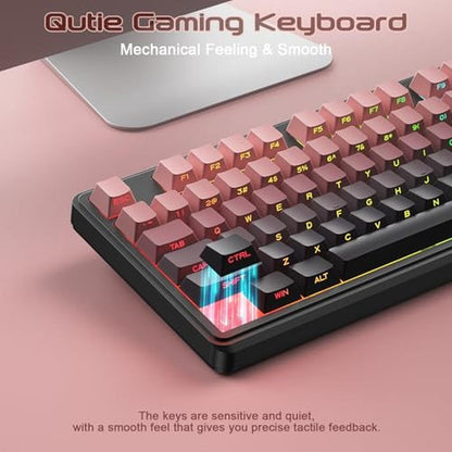 Keyboard BlueFinger: BlueFinger RGB Gaming Keyboard 98 Keys – Packaging
