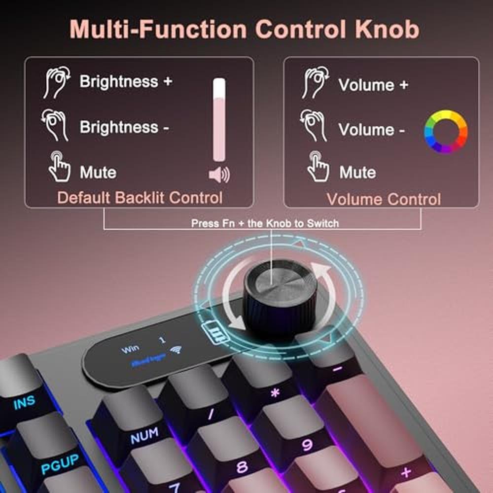 Keyboard BlueFinger: BlueFinger Wireless Gaming Keyboard – In Use