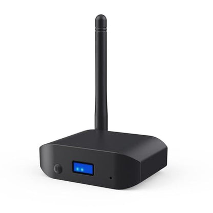 Bluetooth 5.3 Receiver: HAOQUOOUU Upgraded Adapter for Home – Front View