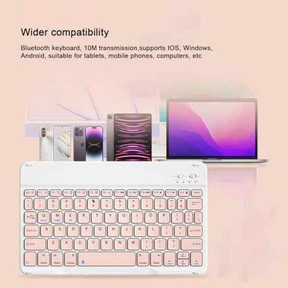 Wireless Keyboard iPad: Bluetooth Rechargeable Portable – Close-up Detail