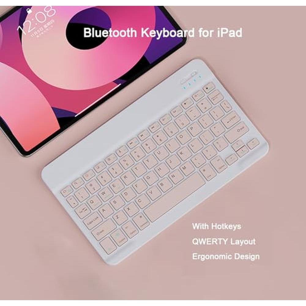 Wireless Keyboard iPad: Bluetooth Rechargeable Portable – Packaging